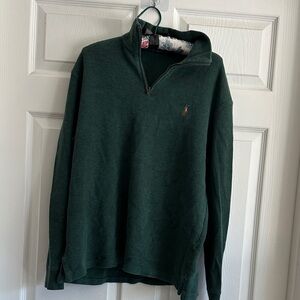 Polo by Ralph Lauren Dark Green Half-Zip Pullover